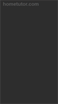 Mobile Screenshot of hometutor.com